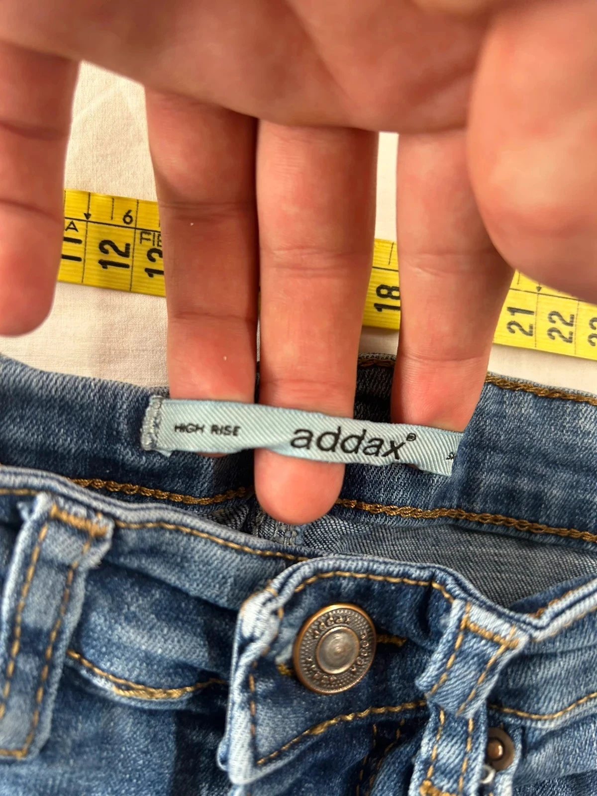 Jeans skinny addax – photo 7